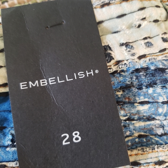 Mens Embellish Denim Jeans 28 NWT $245 retail - Picture 10 of 10